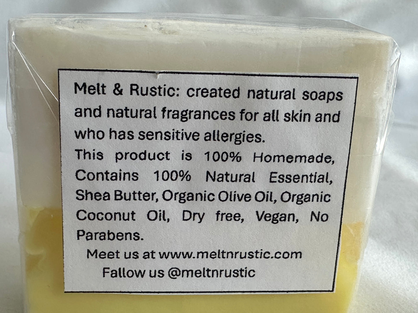 Bar Soap (Orange)